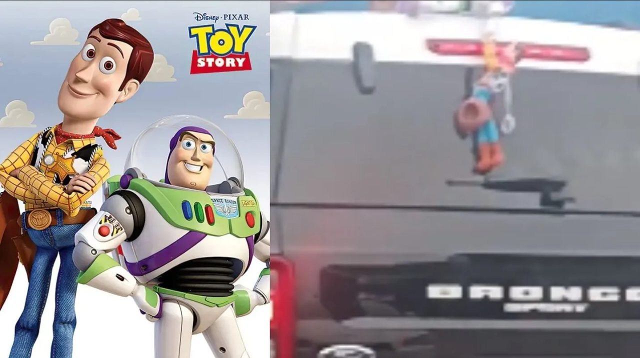 Atrapan a Woody y Buzz Lightyear en una camioneta en Tampico
