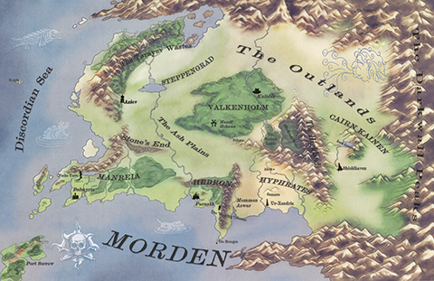 Morden Map