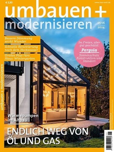 Cover: Umbauen und Modernisieren Magazine No 05-06 Mai-Juni 2024