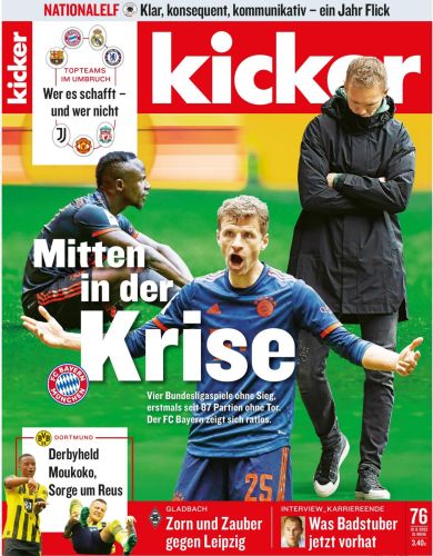 Kicker Sportmagazin No 76 vom 19  September 2022
