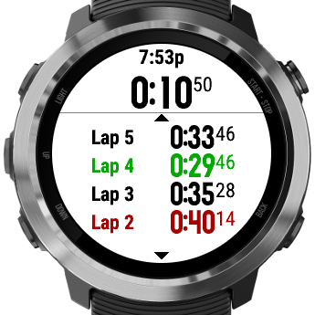 Stopwatch Widget/App: Stop and Go - Showcase - Connect IQ - Garmin Forums