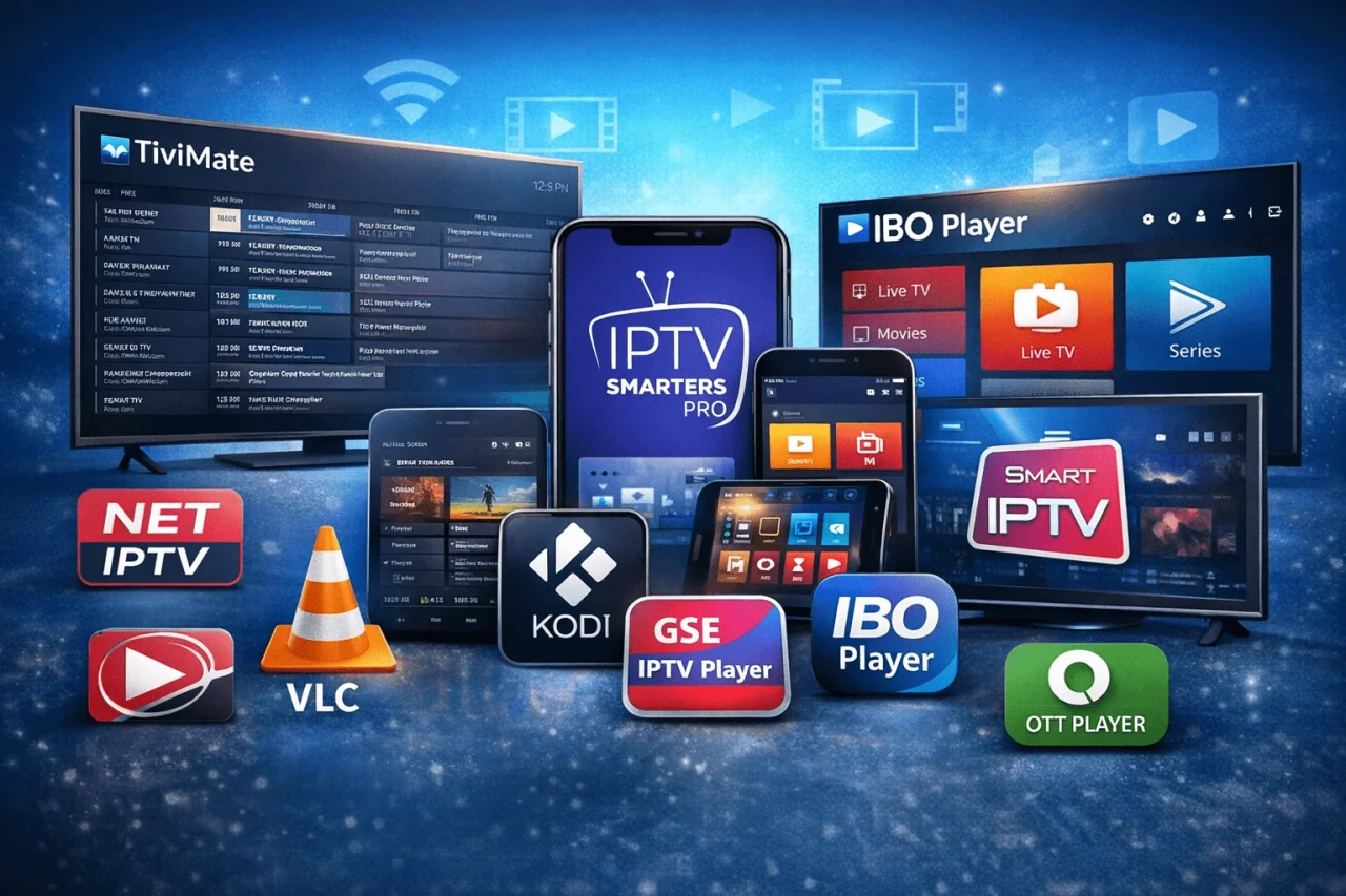 واجهة IPTV على التلفاز