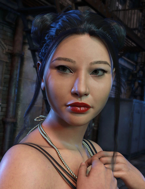 Yuko HD Character for Genesis 9