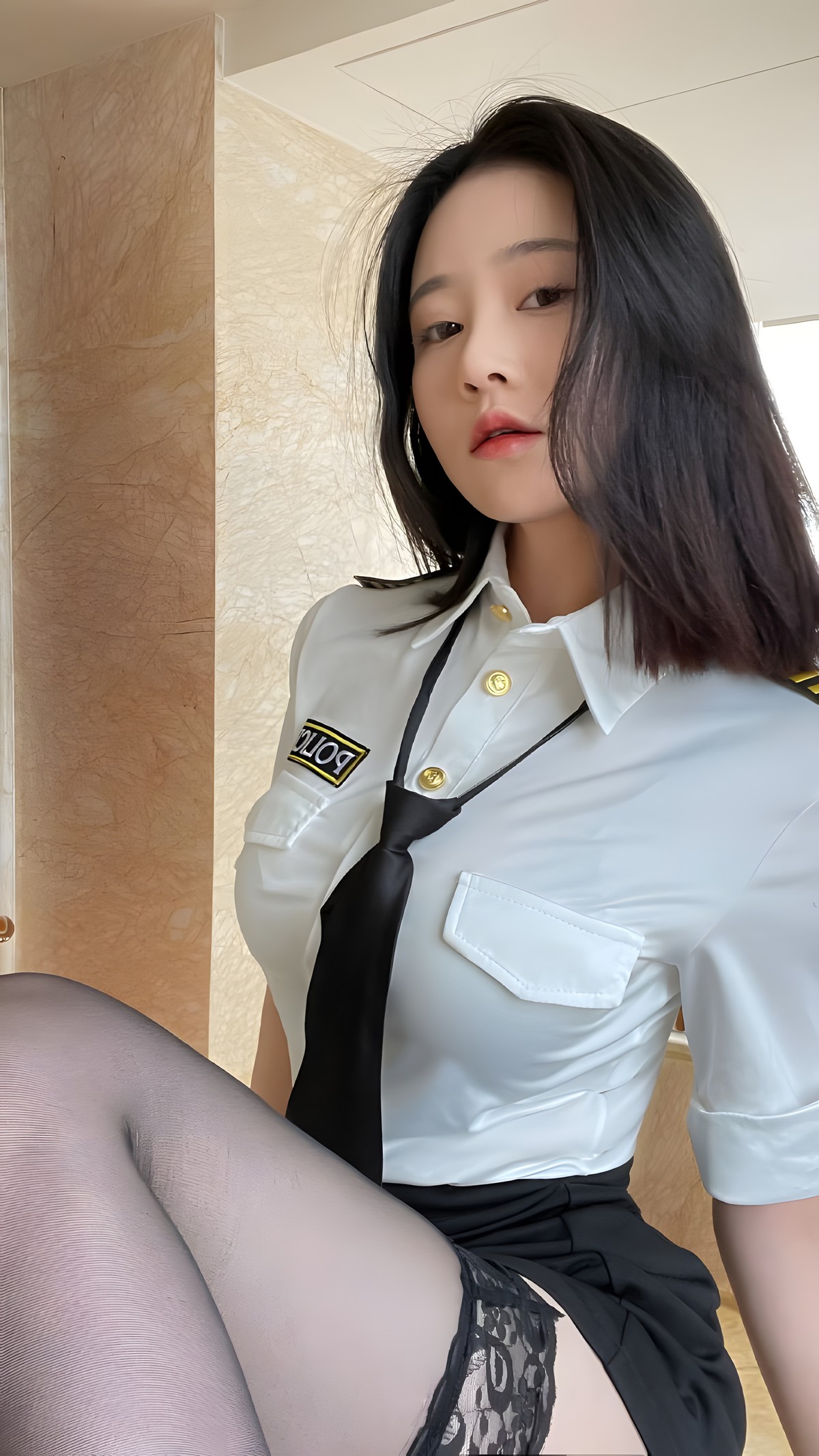 年年nnian 女警制服写真 性感制服诱惑图集插图