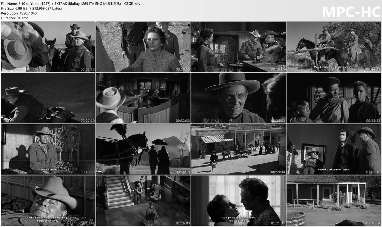 3 10 to Yuma (1957) EXTRAS (Blu Ray x265 ITA ENG MULTISUB) GEGE mkv thumbs