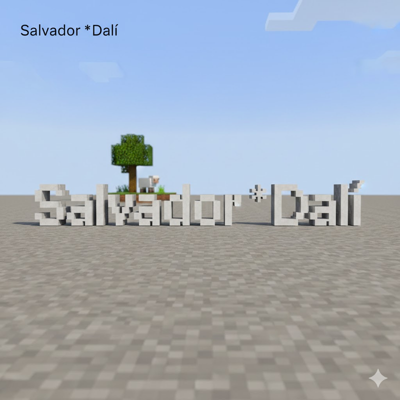 Logo phong cách Minecraft