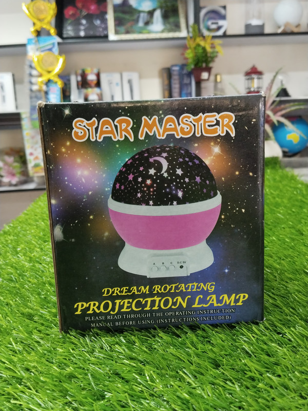Star Master Dream Rotating Projecton Lamp