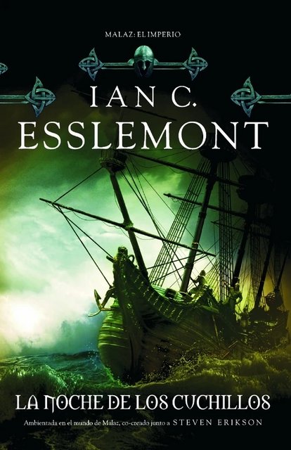 La noche de los cuchillos - Saga - Malaz: El Imperio - Ian C. Esslemont - Narrado por voz neural