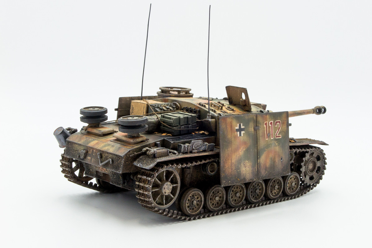 Maquette Tamiya 1/35 - Sturmgeschütz III (motorisée) - WWII - Réf 35144 - NEUF