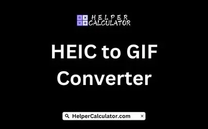 HEIC to GIF Converter
