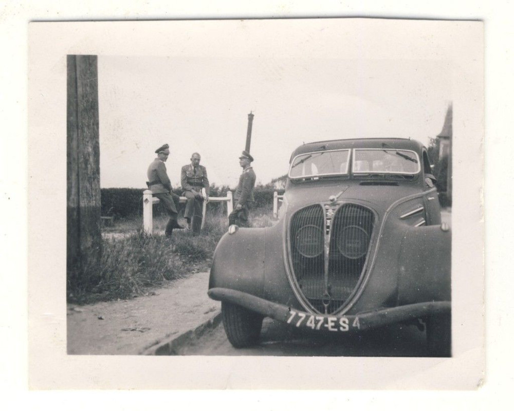Foto Frankreich - französischer BEUTE Wagen PKW 