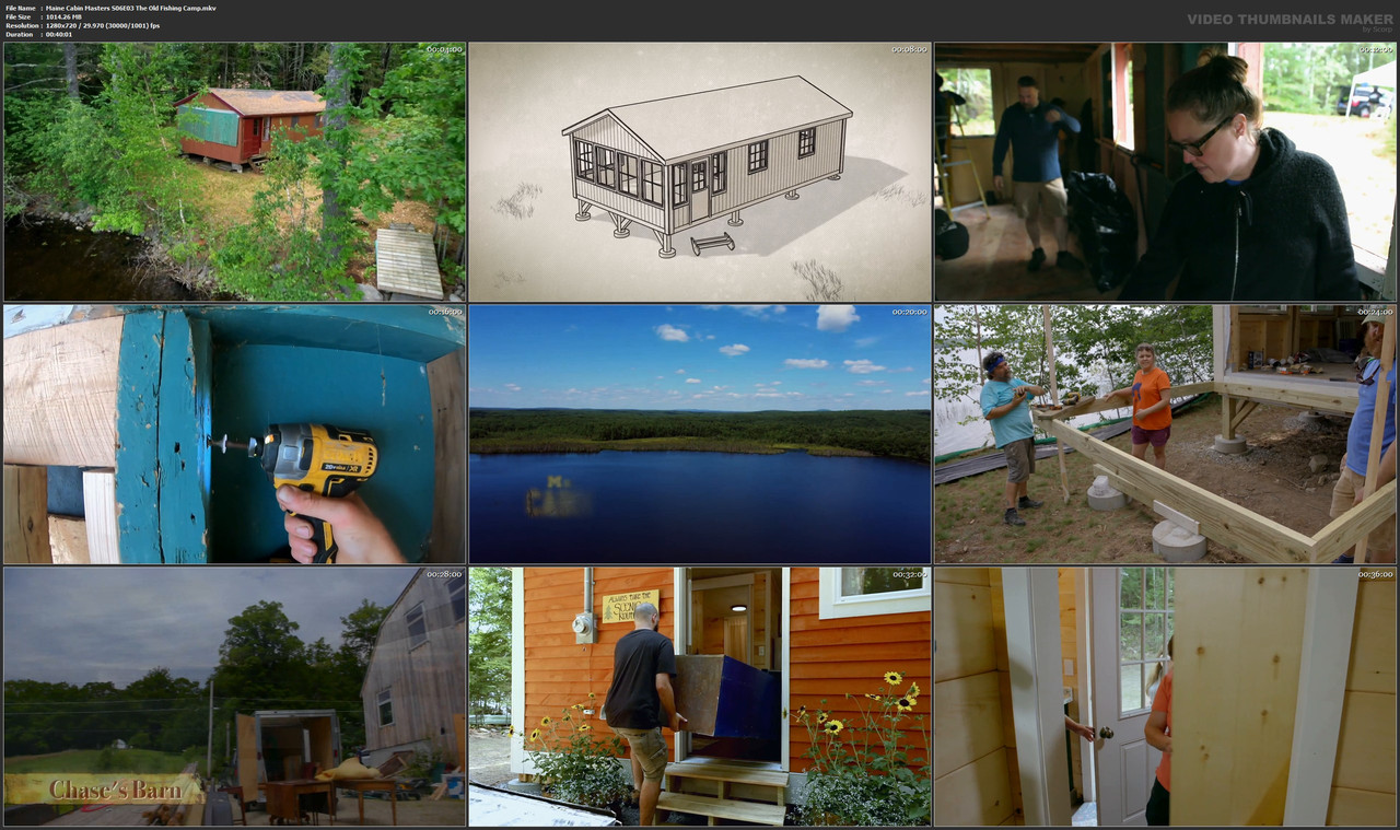 Maine Cabin Masters S06E03 The Old Fishing Camp.mkv