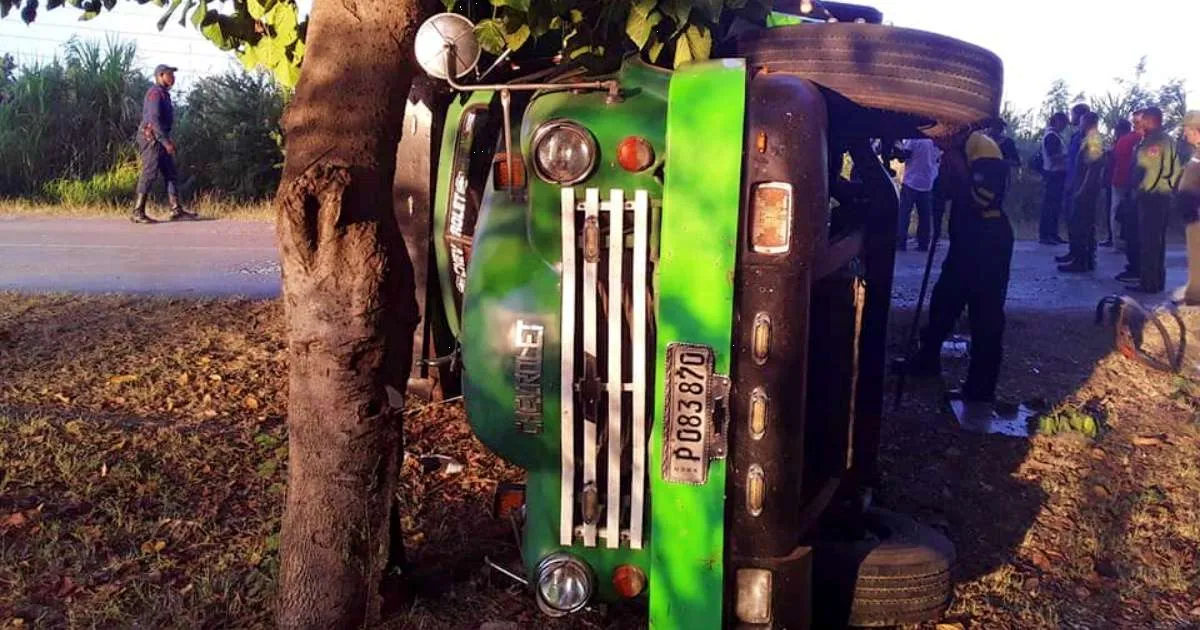 Reportan grave a uno de los heridos tras accidente en Bayamo, Cuba