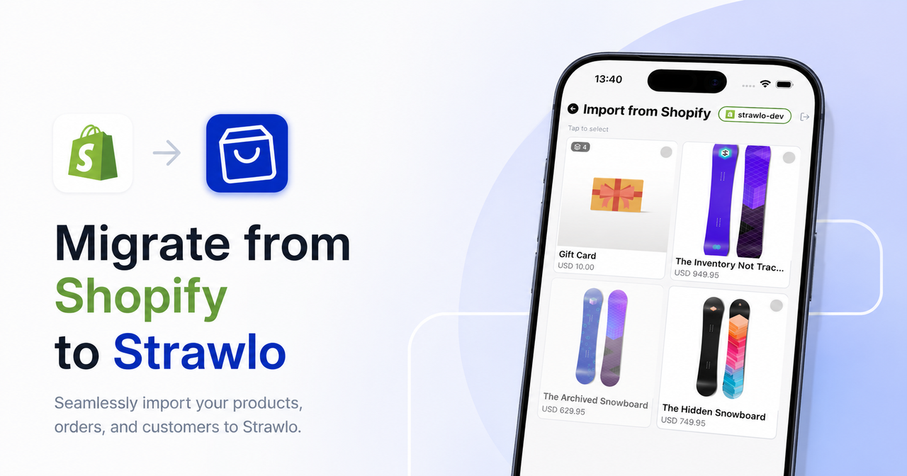 Moving from Shopify to Strawlo Just Got Way Easier