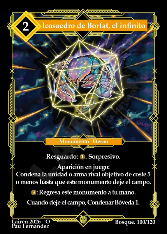 ICOSAEDRO DE BORFAT, EL INFINITO