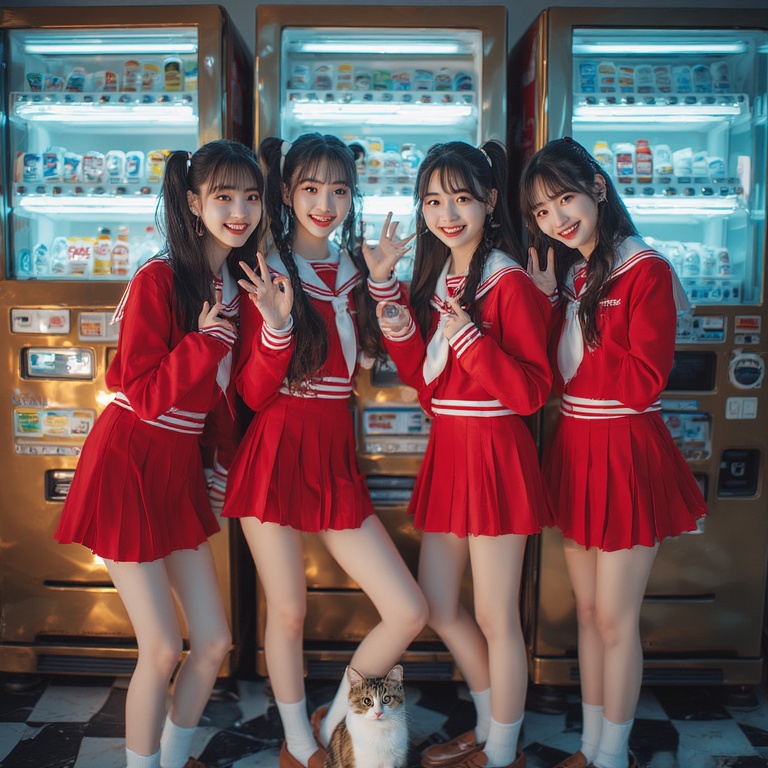 Four-young-Asian-women-20s-pos-(30)