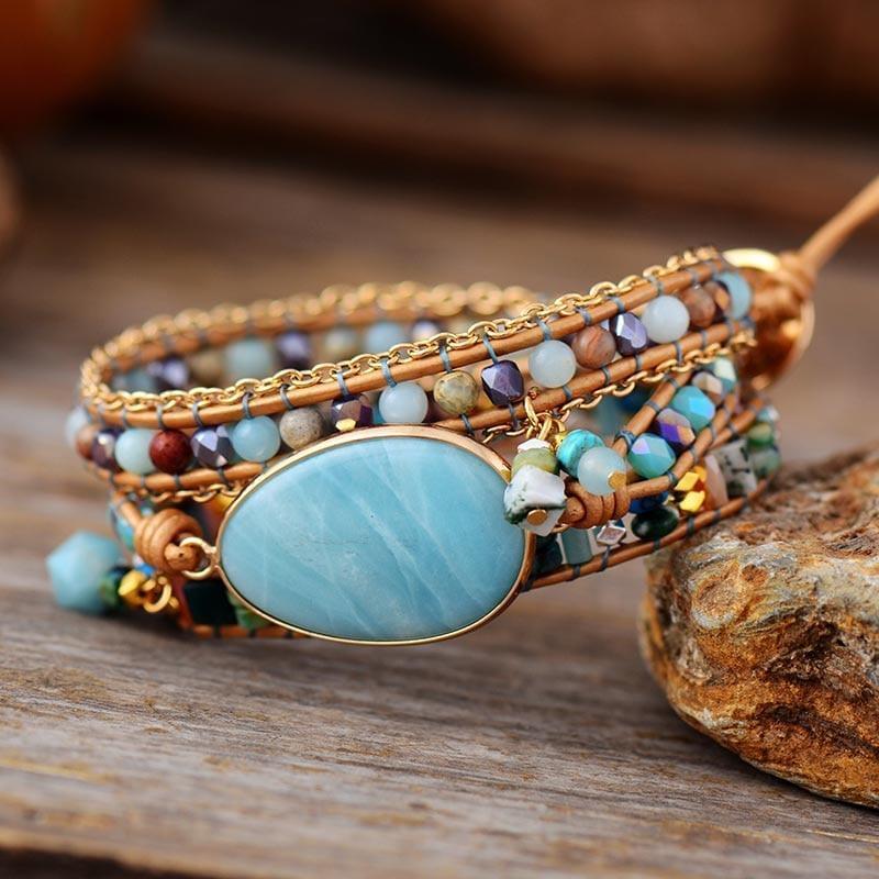 Wave of Calm Amazonite Bracelet