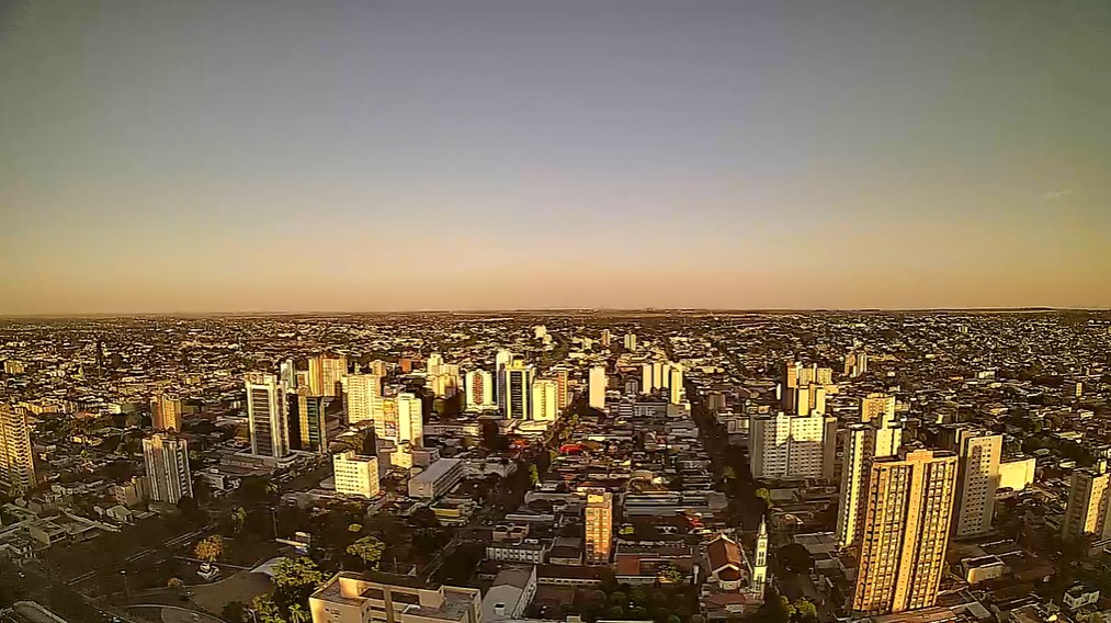 Campo Grande nesta manhã de terça-feira