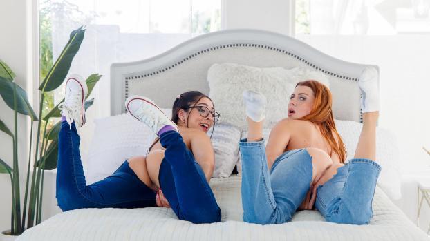 StepSiblingsCaught – Madison Wilde, Stella Luxx – Stepbro Owes Us Some Dick