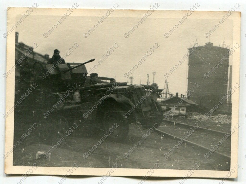 Foto, leichte Flak-Abteilung 86 (mot) Sdkfz, Fla
