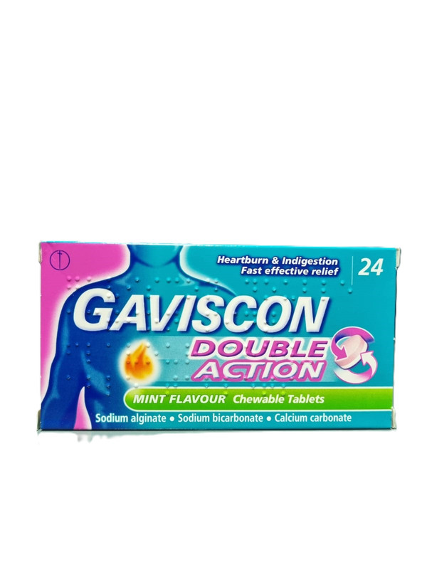 Gaviscon Double Action Tabs 24`S