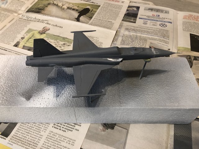 1/72 - Airfix Mig-28 F-5E - Montage de fiston ! IMG-0576