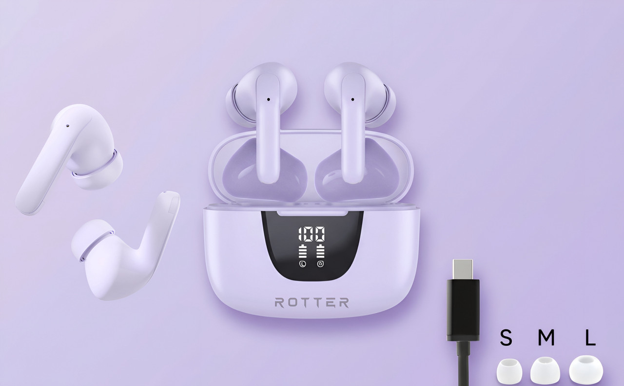Casti wireless ROTTER ENC Mov