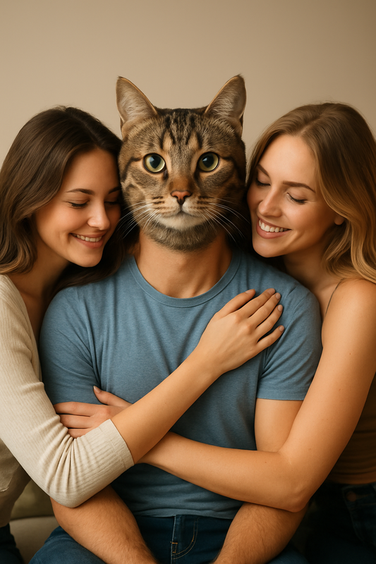 [Image: Catman-being-cuddled.png]