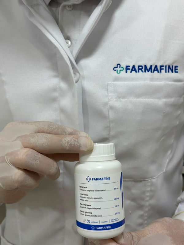 Fórmula Masculina 1000 mg Farmafine — 60 cápsulas