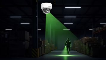 Tecnologia AcuSense identificando um alvo humano