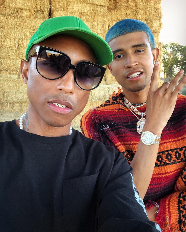 Pharrell With Kap G