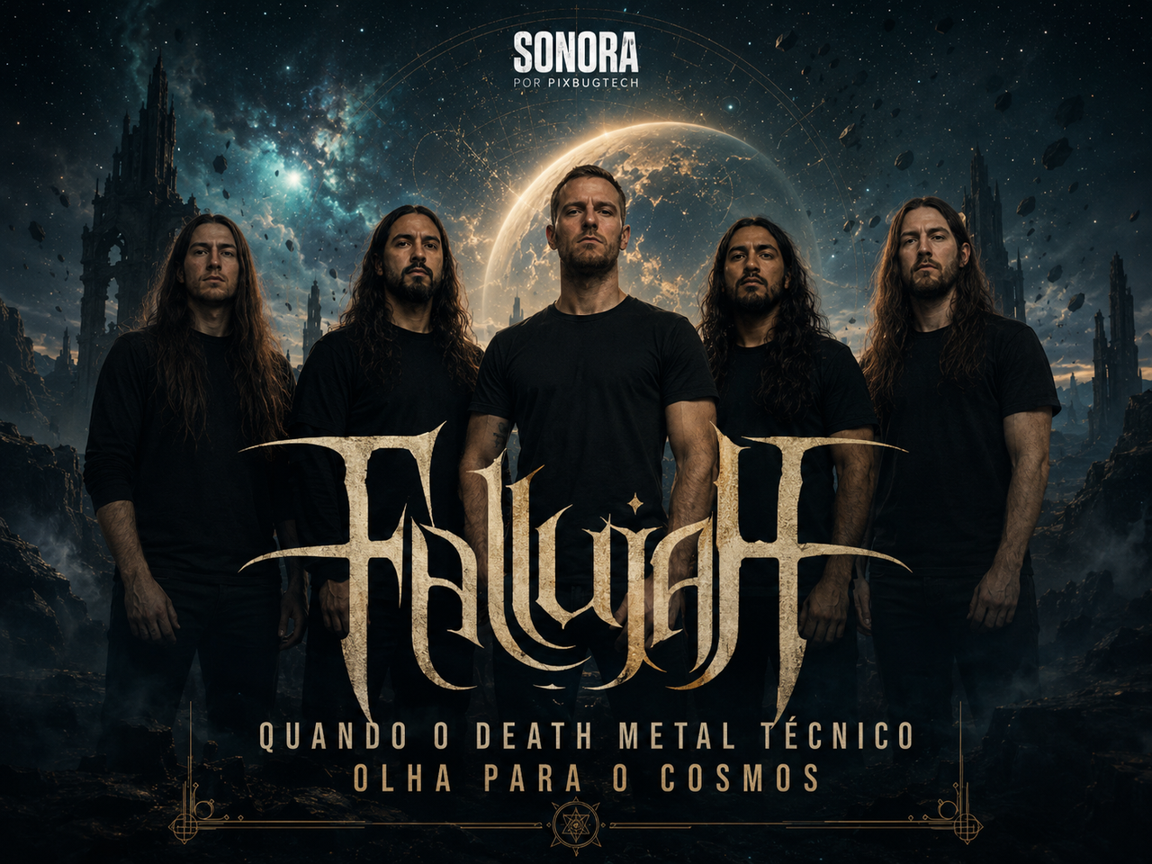 Fallujah: quando o death metal técnico olha para o cosmos