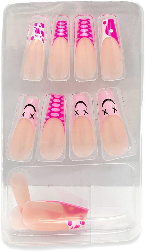 Daily Use Ballerina Nails 12pcs Designer (beauty Bush)