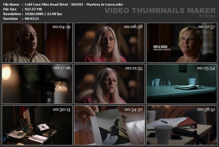 Cold Case Files Dead West - S01E01 - Mystery in Cuero.mkv