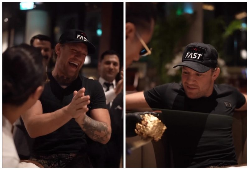 Конър Макгрегър се поглези в ресторант на Нусрет Гьокче