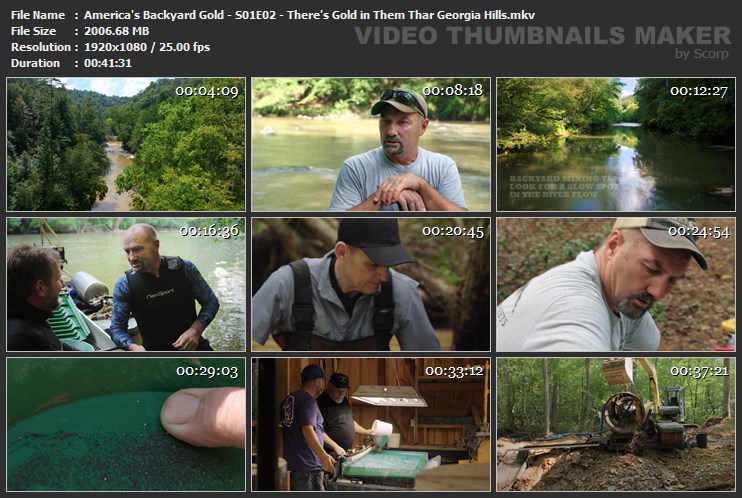 America's Backyard Gold - S01E02 - There's Gold in Them Thar Georgia Hills.mkv