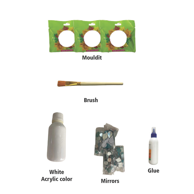 Penkraft Lippan art advanced 3D Jharokha DIY kit