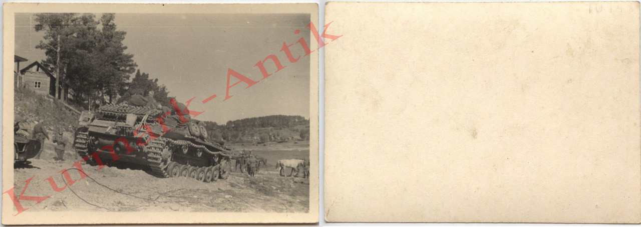 Foto Wehrmacht Russland Panzer Stug Sturmgeschüt