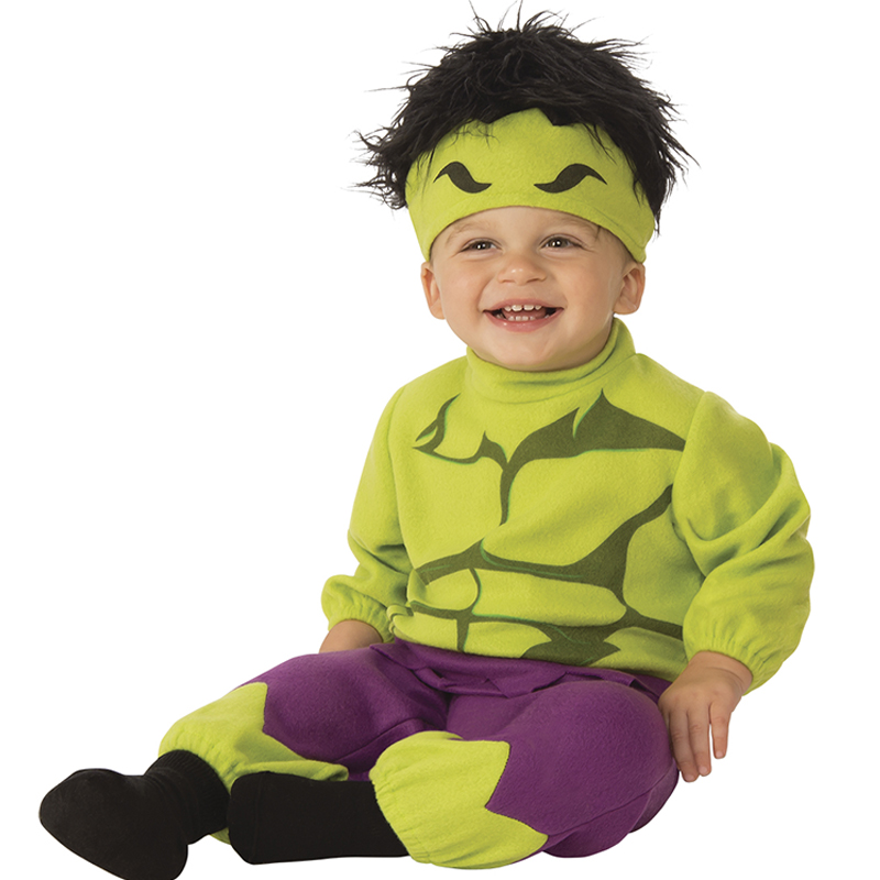 Costume Hulk neonato 0-12 mesi| PARTY LOOK