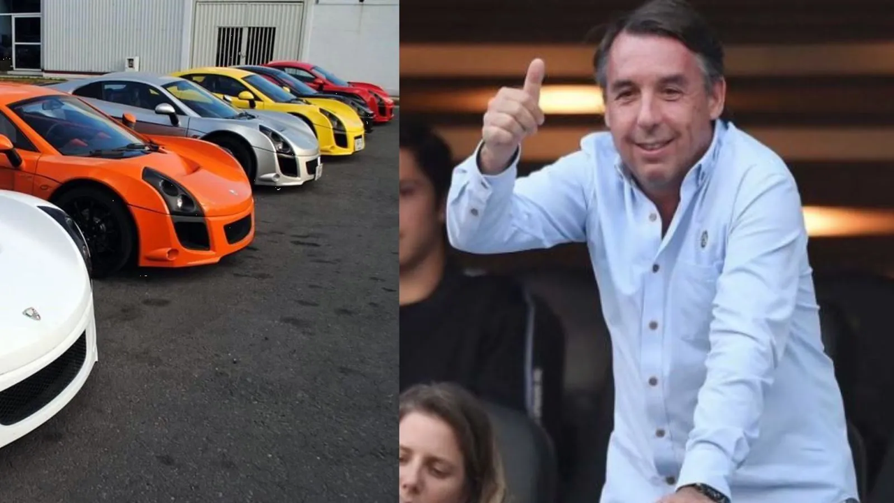 Esta es la colección de autos del millonario dueño de Televisa