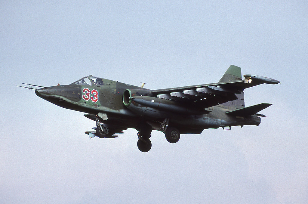 357 OSHAP Su-25 33 Red (cn 25508107002)