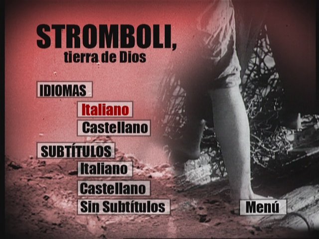 2 - Stromboli, Tierra de Dios [DVD5Full] [PAL] [Cast/Ita] [Sub:Varios] [1950] [Drama]