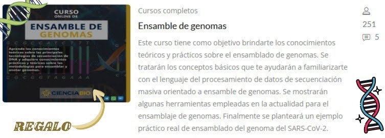 REGALO DE ENSAMBLE DE GENOMAS