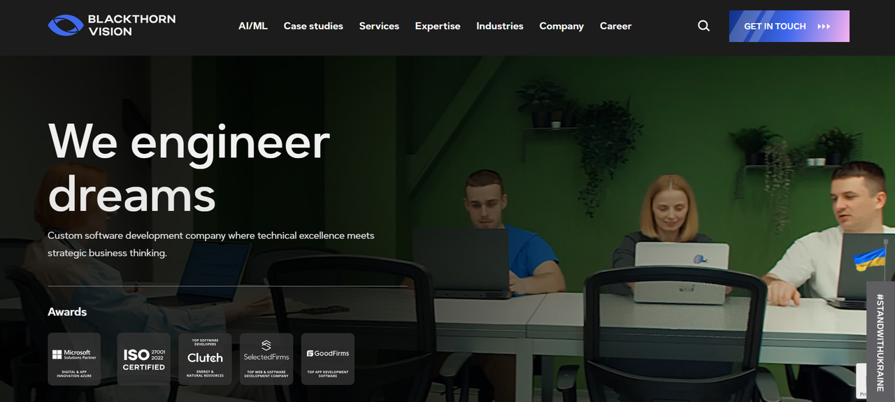 Go Development Company Blackthorn Vision