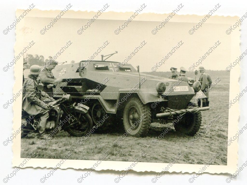Foto, Wehrmacht, Schützenpanzerwagen, Sdkfz.251,