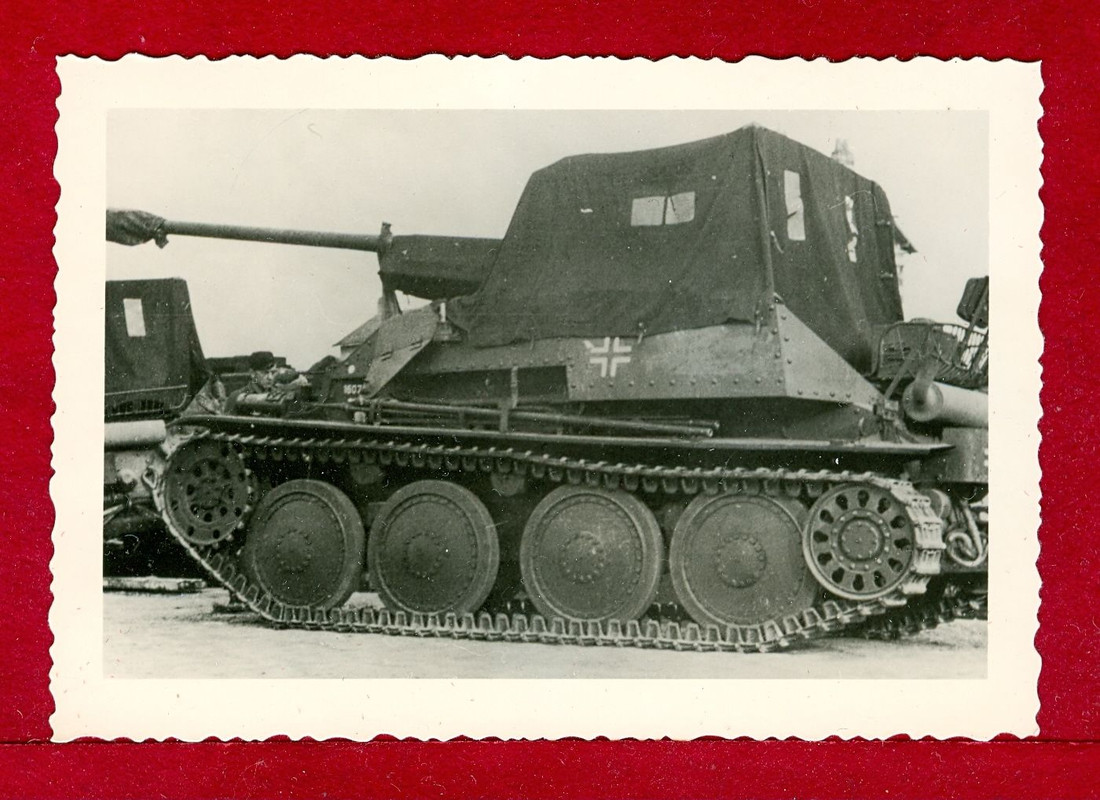 Deut.Sturmgeschütz Marder III,Sd.Kfz.139,Tarn,Sc