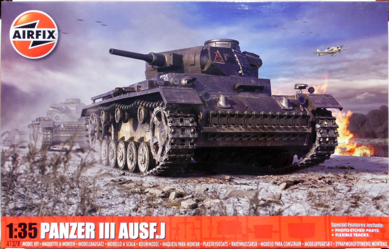 Airfix 35 Panzer III Ausf.J (A1378)