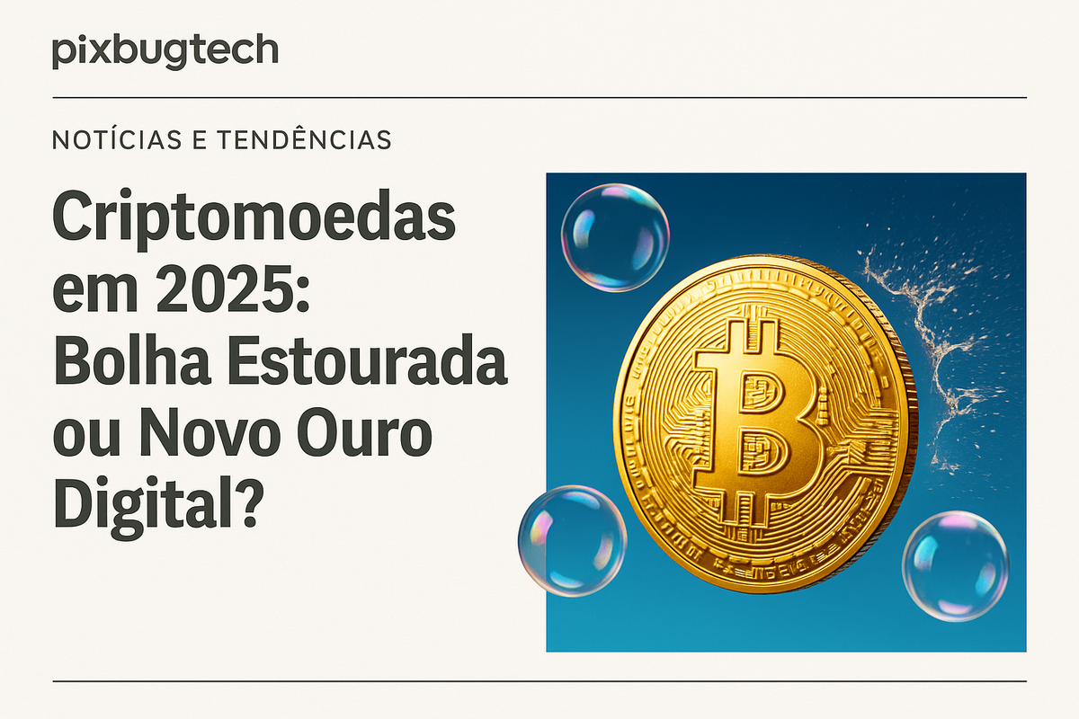 Criptomoedas em 2025: Bolha Estourada ou Novo Ouro Digital?