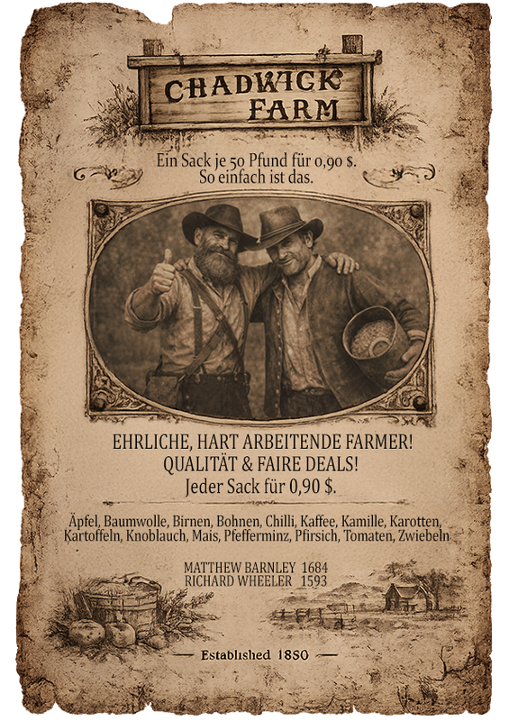 Chadwick Farm Order 90