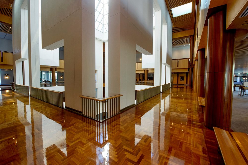 australian-parliament-2 Дом Правительства Австралии архитектурный символ Канберры